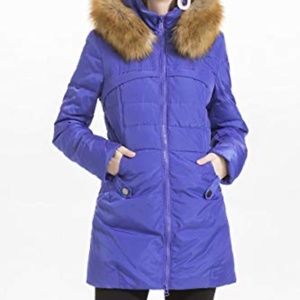 Valuker Women's Down Puffer Coat- S, Royal Blue